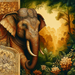 Majestic Indian Elephant Paint By Diamonds Kits