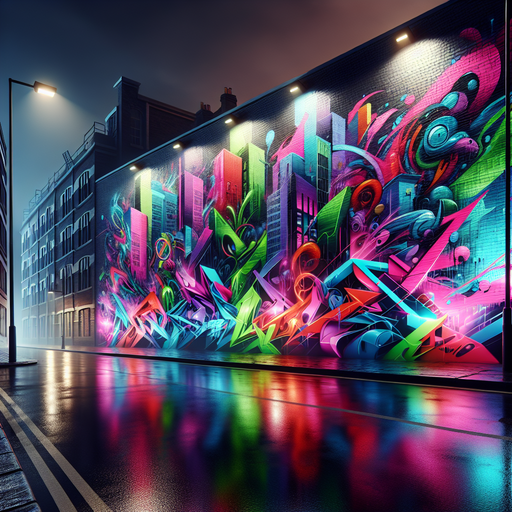 Urban Graffiti Expression Painting Diamond Kit