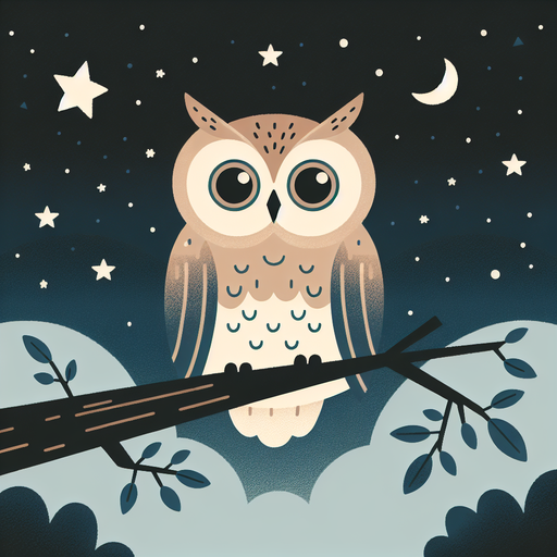 Curious Owl And The Night Sky Paint By Diamonds