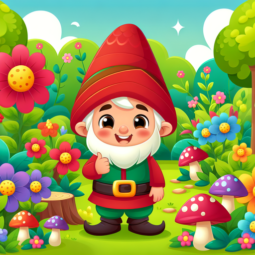 Happy Little Gnome Paint By Diamonds Kits