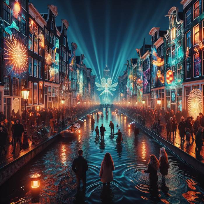 Amsterdam Light Festival Diamond Painting