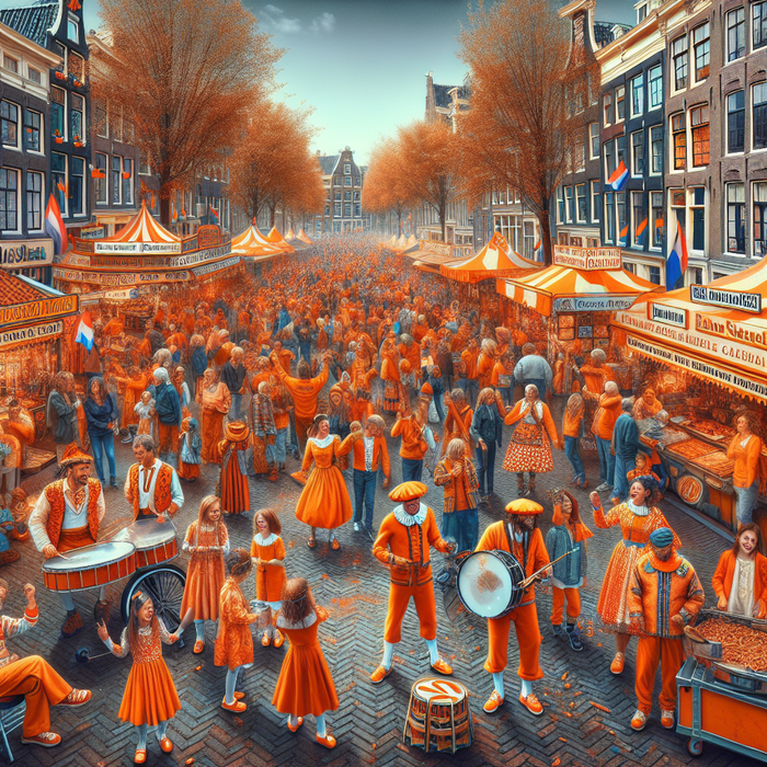 Queen’s Day - Netherlands DIY Paint By Diamonds