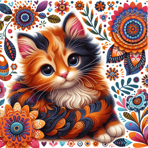 Curious Cat Creations Painting By Diamonds Kit