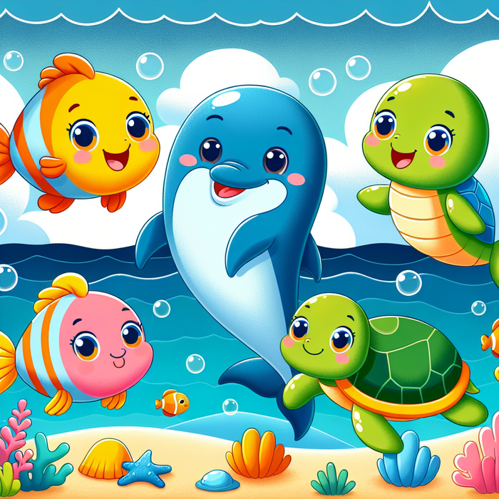 Underwater Friends Discovery Paint By Diamonds Kits