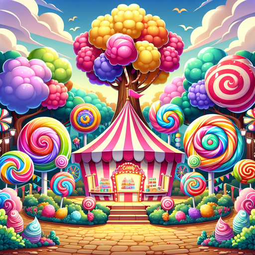 Cheerful Candy Carnival Diamonded Painting Kits