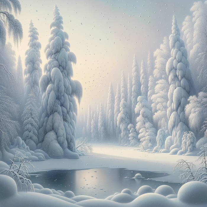 Winter Wonderland 5D DIY Paint By Diamond Kit