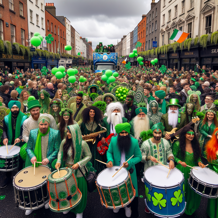 St. Patrick's Festival - Ireland DIY Paint By Diamonds