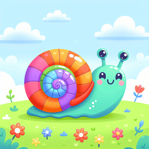 Sweet Snail Painting Diamond Kit