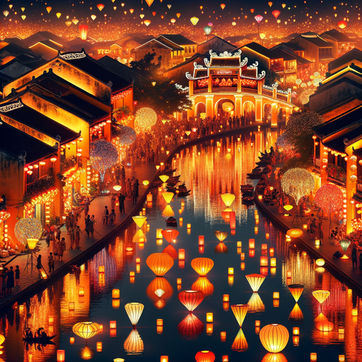 Lantern Festival - Hoi An Paint By Diamond