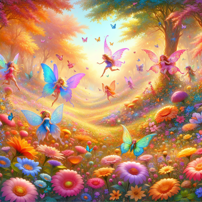 Fantasy Fairy Glade Painting Diamond Kit