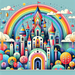 Mysterious Magic Castle Paint By Diamonds Kits