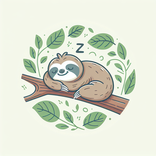 Sweet Sloth Slumber Paint By Diamonds