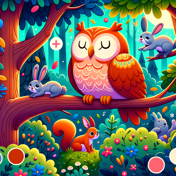 Magical Forest Friends Painting Diamond Kit