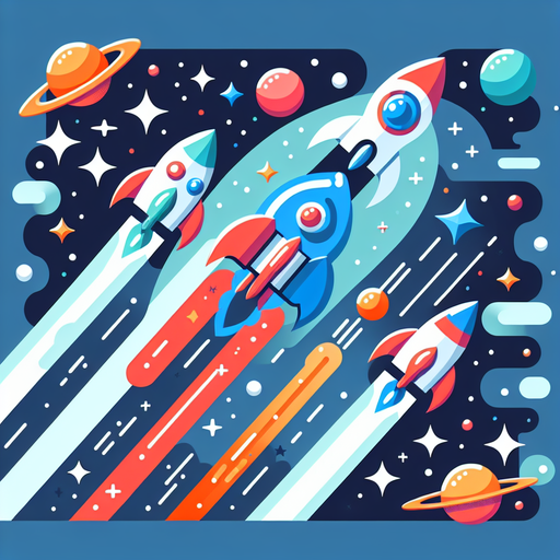 Rocket Race Rally Painting Diamond Kit