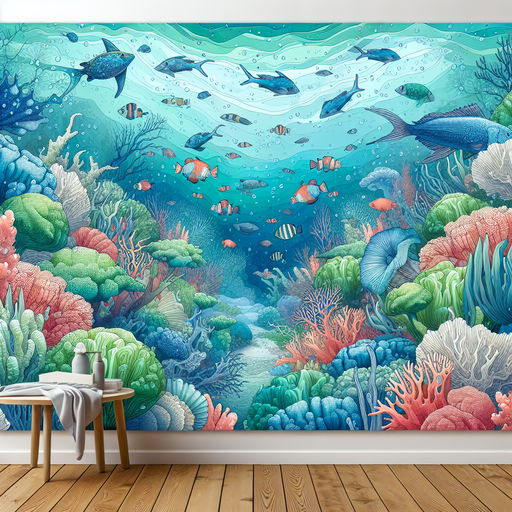 Delightful Underwater World Paint By Diamonds Kits