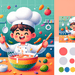 Little Chef's Kitchen Paint By Diamond