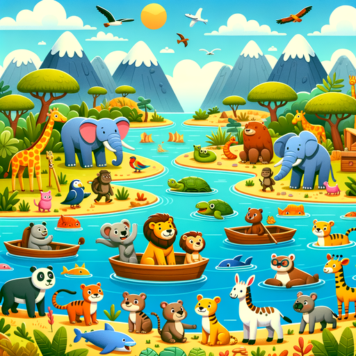 Incredible Animal Adventures Painting Diamond Kit