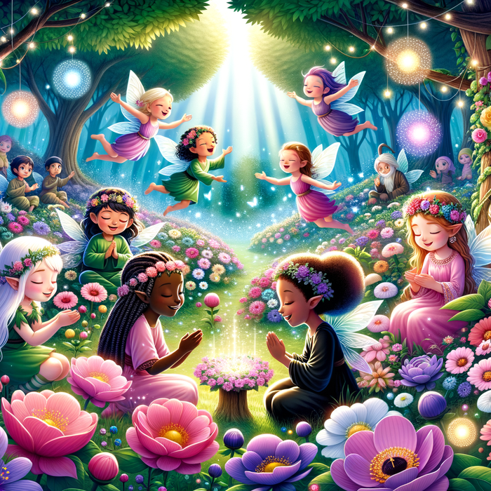 Fantasy Forest Fairies Paint By Color