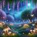 Whimsical Fairytale Glade Diamond Painting
