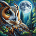 Majestic Owl Wisdom Paint By Color