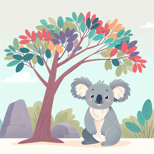 Curious Koala Climb Paint By Diamonds Kits