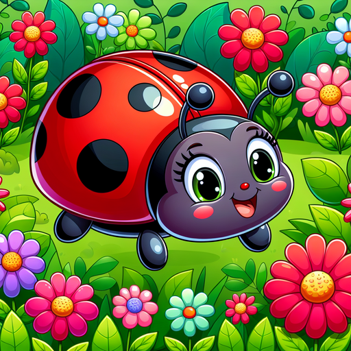 Adventurous Ladybug Paint By Color