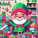 Merry Elf Paint By Color