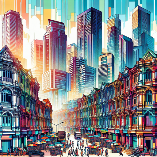 Charming Urban Lifestyle Paint By Color