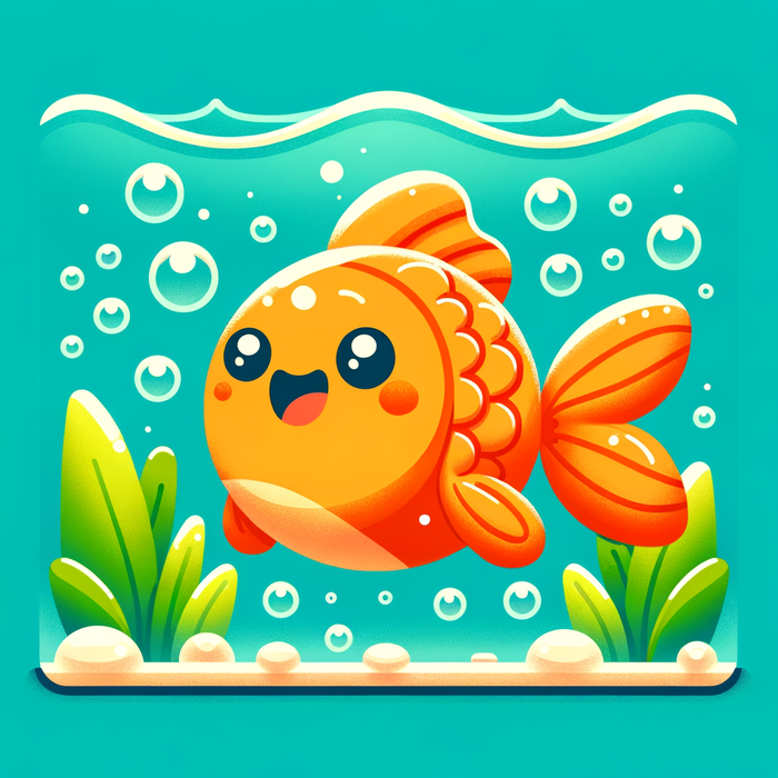 Bubbly Goldfish Diamond Painting