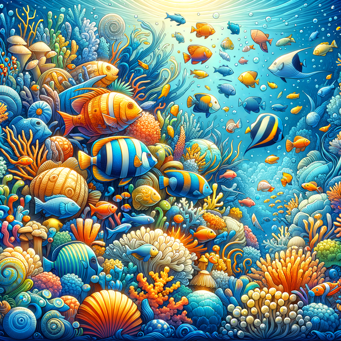 Wonders Of The Ocean Diamond Painting