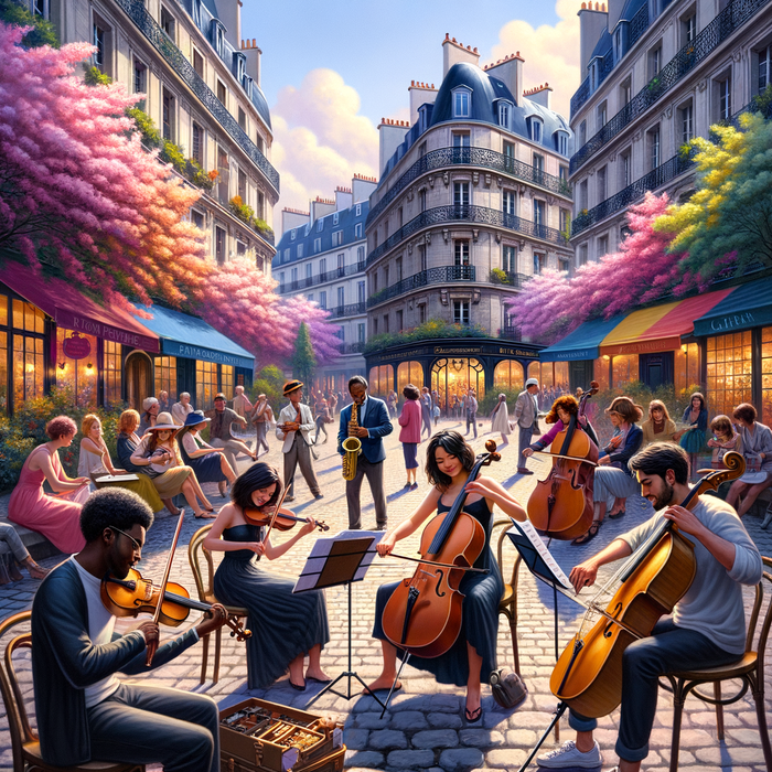 Fête De La Musique - Paris Diamonded Painting Kits