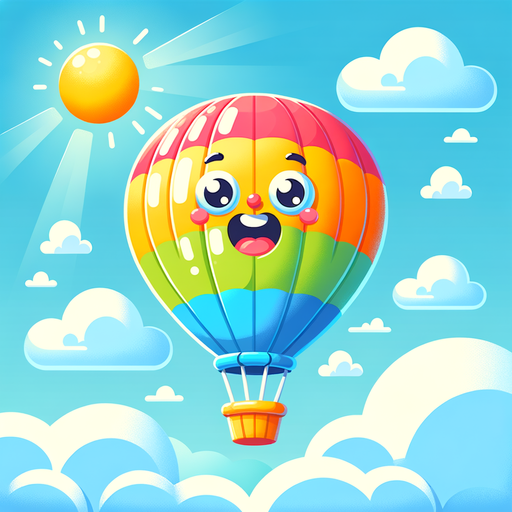 Charming Hot Air Balloon Painting Diamond Kit