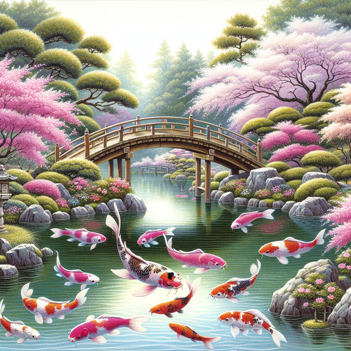 Serene Japanese Tea Garden Diamond Painting