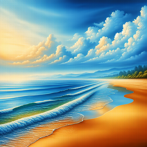 Tranquil Beach Harmony Diamonded Painting Kits