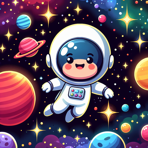 Adorable Astronaut Adventure Diamonded Painting Kits