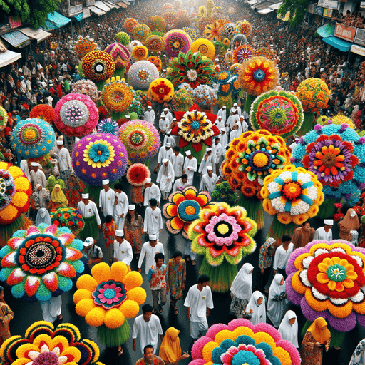 Flower Festival - Teyuna Paint By Color