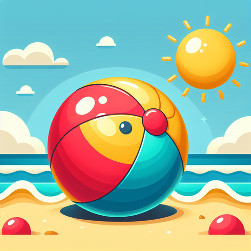 Bouncy Beach Ball Paint By Diamonds Kits