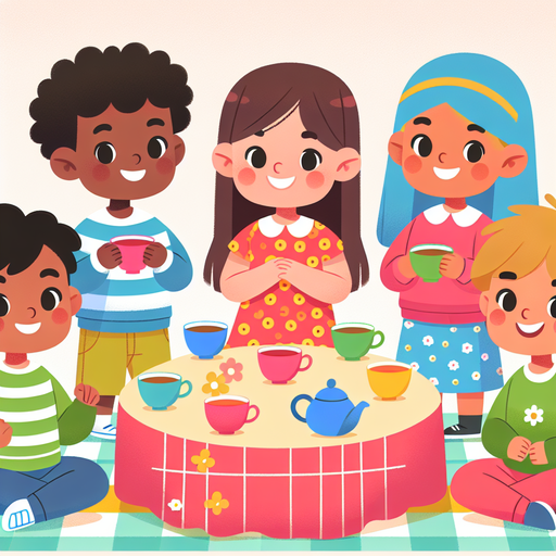 Tiny Tea Time Painting Diamond Kit