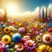 Sunny Flower Field Diamond Painting