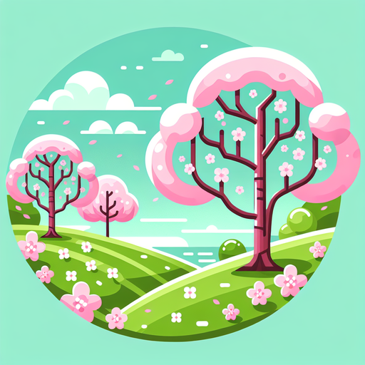 Charming Cherry Blossom Adventure Diamonded Painting Kits