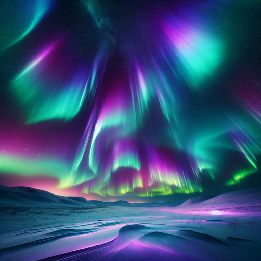 Aurora Borealis Symphony Paint By Diamonds