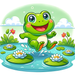 Silly Frog Paint By Color