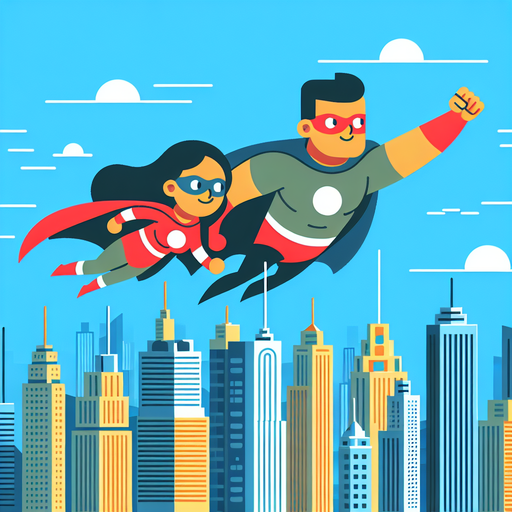 Superhero City Mission Paint By Diamond