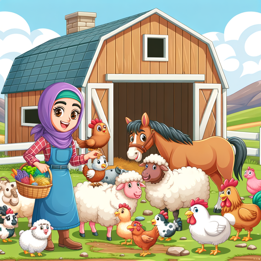 Playful Farmyard Adventures Paint By Diamond