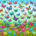 Whimsical Butterfly Garden DIY Paint By Diamonds