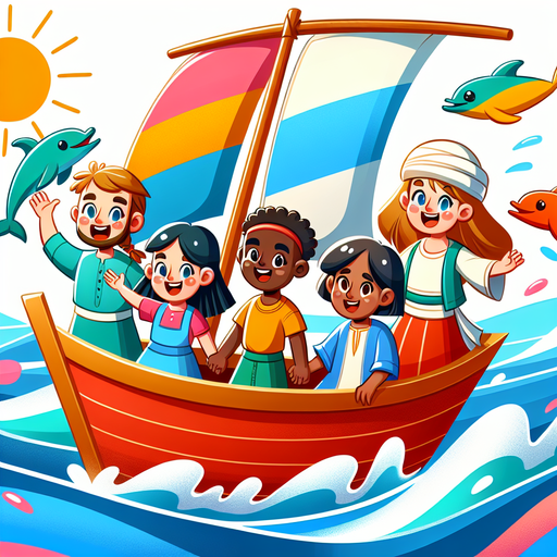 Sailing Adventure Pals Paint By Diamonds