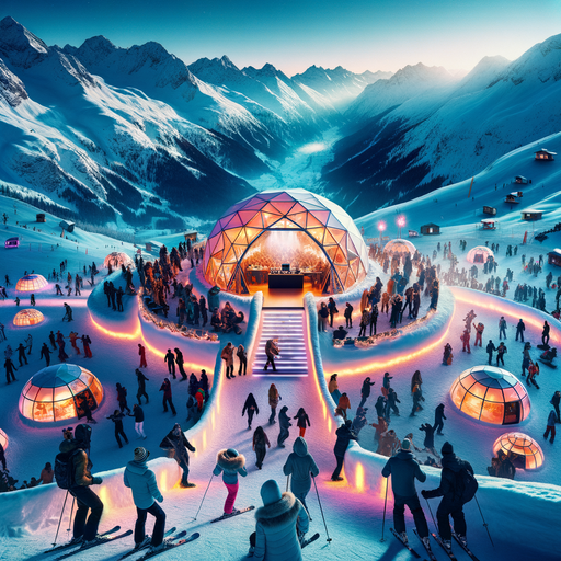 SnowBombing Festival Diamonded Painting Kits