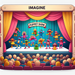 Playful Puppet Show Paint By Diamonds Kits