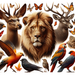 Charming Wildlife Portraits Paint By Diamonds