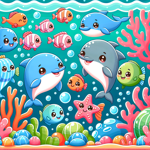 Bubbling Ocean Fun Painting By Diamonds Kit